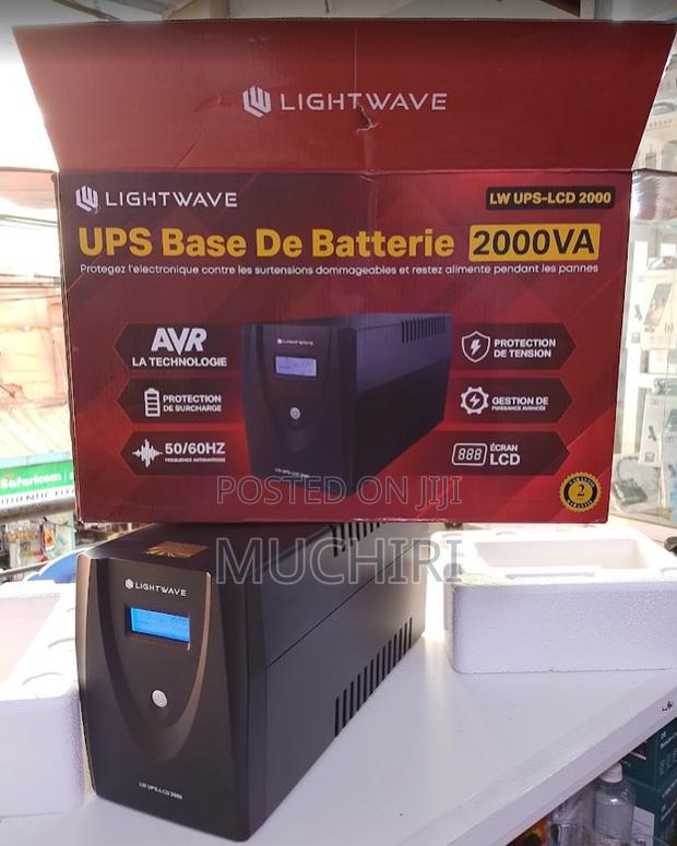 Lightwave 2kva Ups Backup Power With Voltage Protection