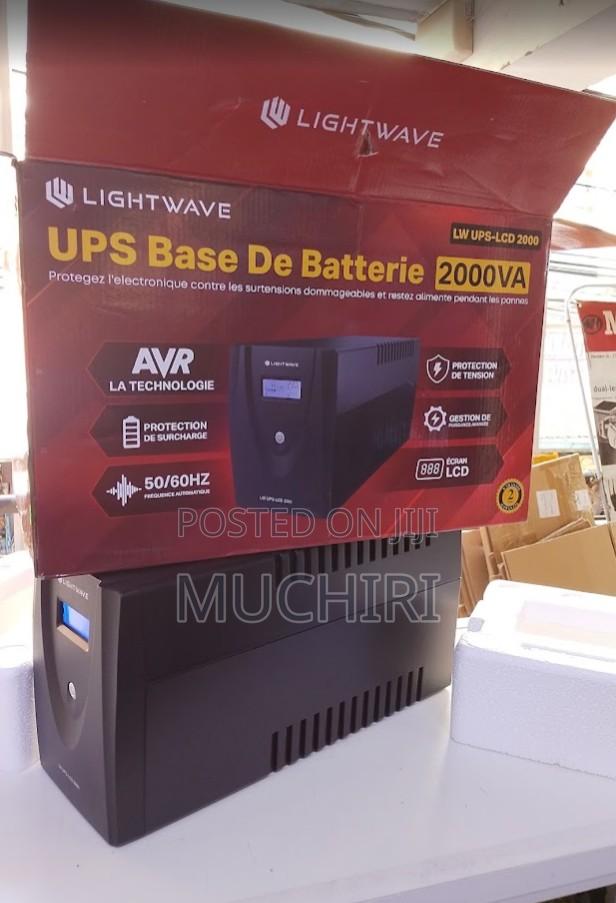 Lightwave 2kva Ups With Display for Cctv, Office PCS - main view