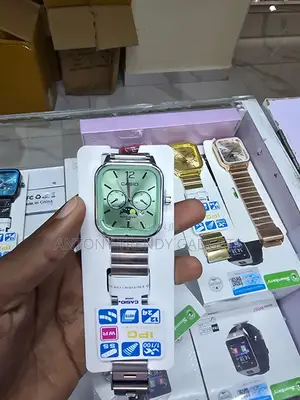 Casio Moon Phase Quartz Watch Red Dial Silver Strap