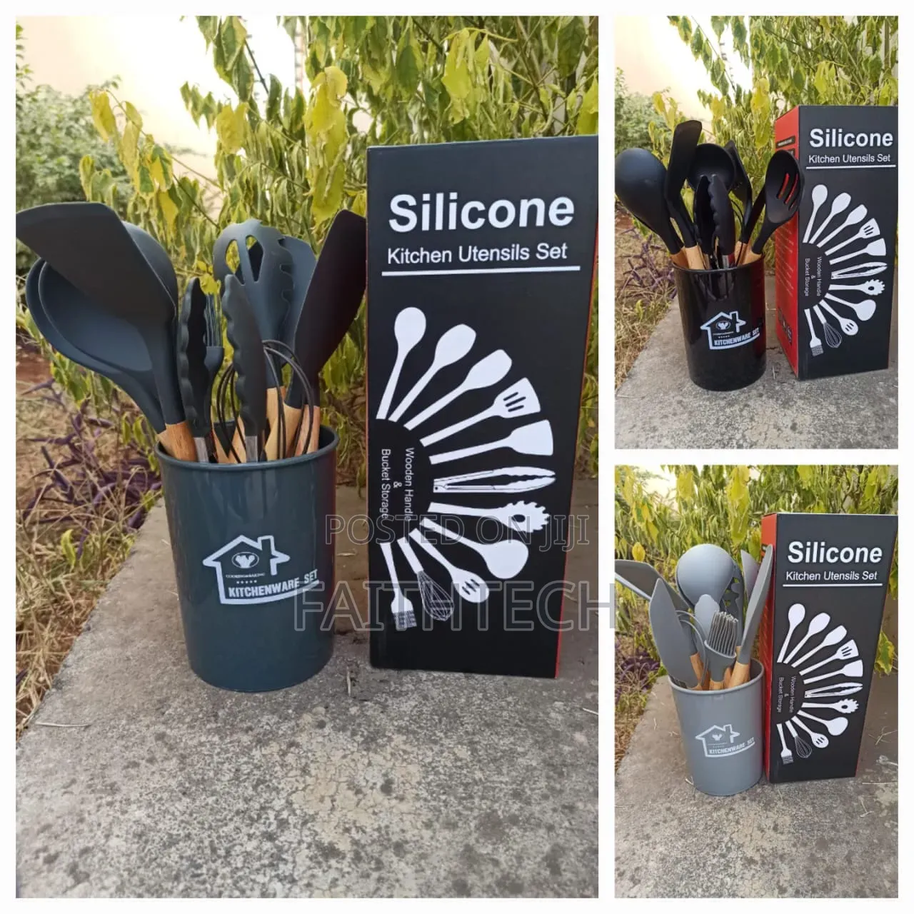 12 Pieces Silicone Spoon