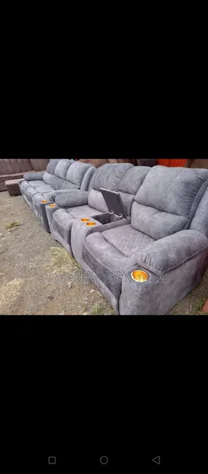 Grey Semi Recliner Seat