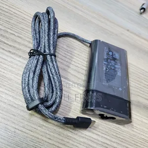 Original Genuine Hp 65w Usb-C Type C Woven Wire Slim Charger