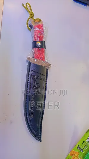 Hunting / Camping Survival Knife With Sheath – Sharp Stainless Steel