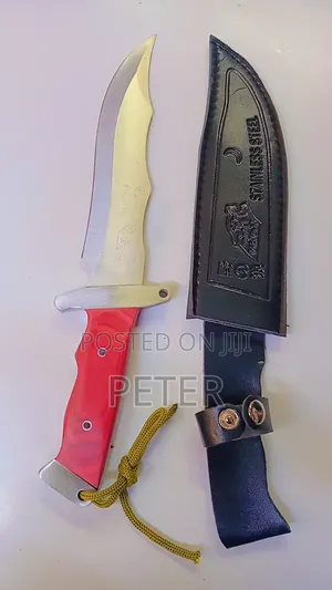 Hunting / Camping Survival Knife With Sheath – Sharp Stainless Steel