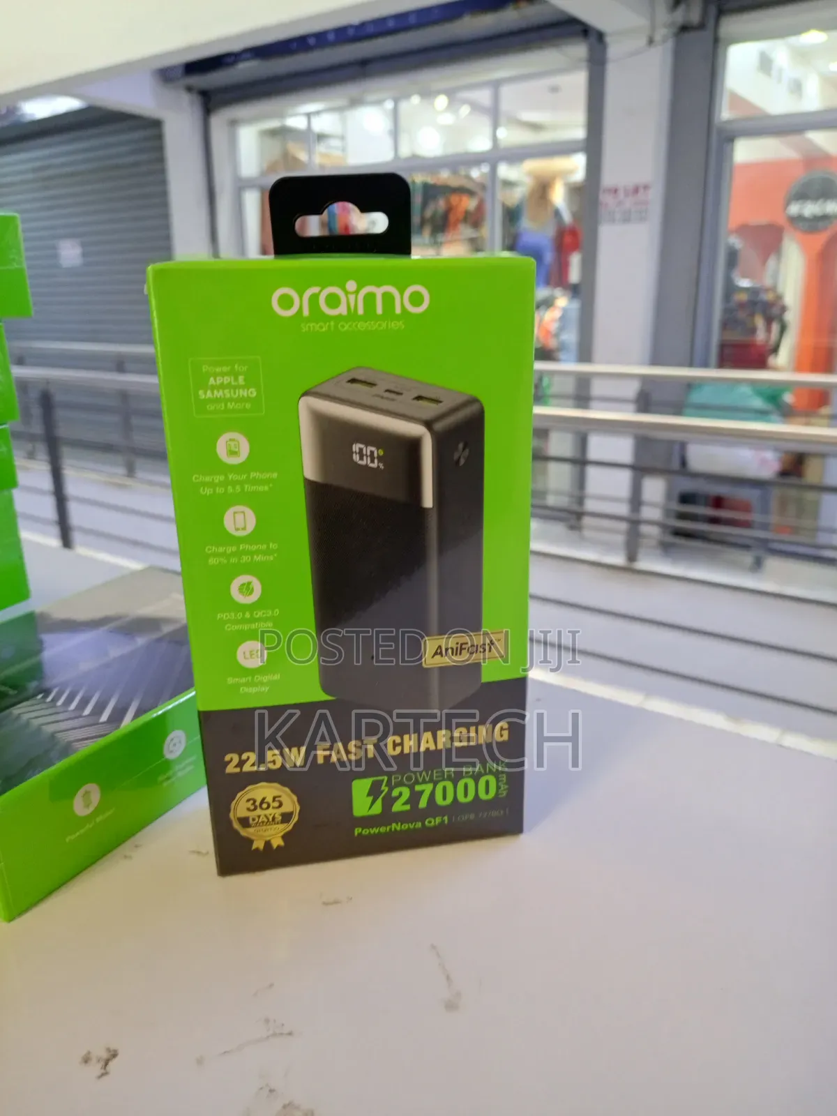 Oraimo Powernova Qf1 27000mah 22.5w Powerbank (Pd 3.0 Qc 3.0)