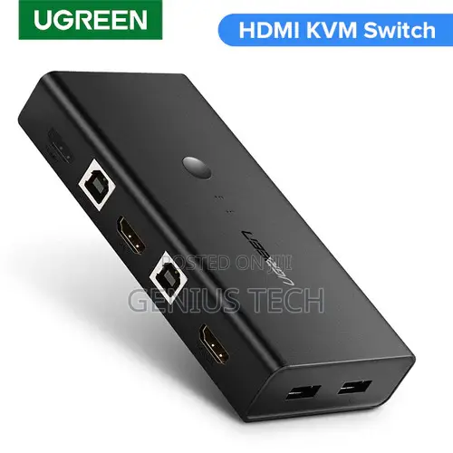 Ugreen Hdmi Switch Box 2 in 1 Out KVM Switching – Cm200 / Ug-50744