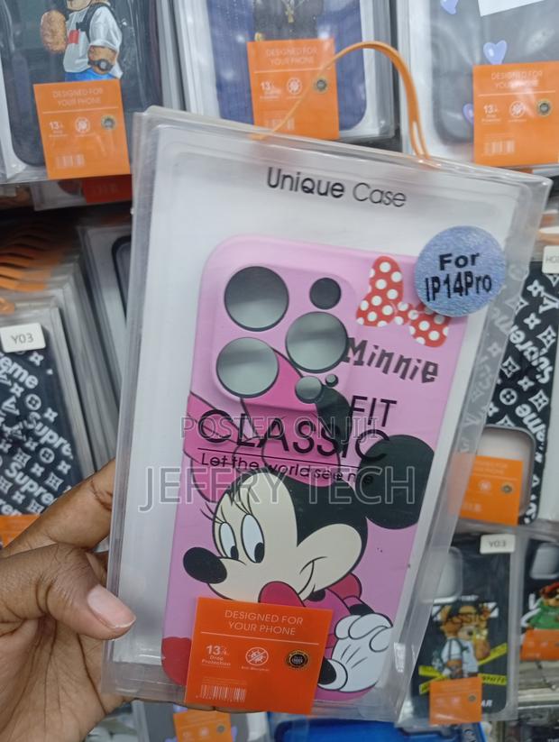 Pink Minnie Mouse "Unique Case" Designed for an Apple iPhone 14 Pro - thumbnail 2