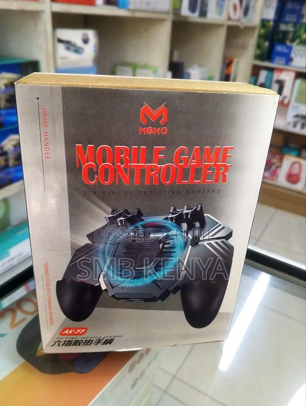 Pubg Mobile Game Controller With Cooling Fan - thumbnail 2