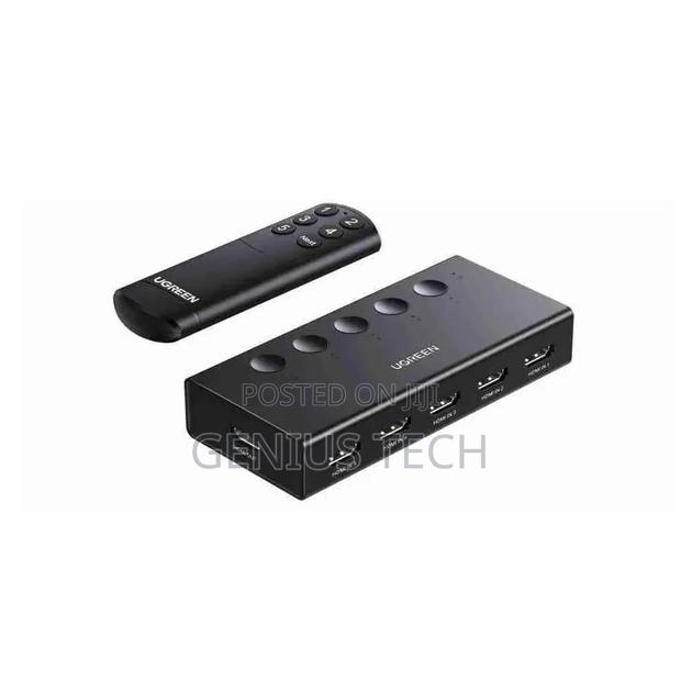 Ugreen 5-in 1-out Hdmi Switch – Cm568 / Ug-90512