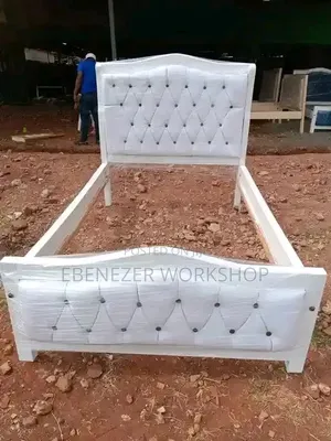 White Modern Chester Bed
