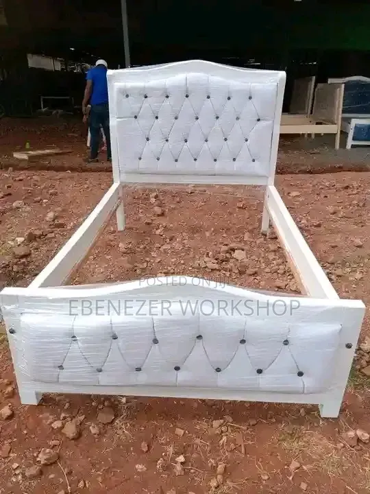 White Modern Chester Bed