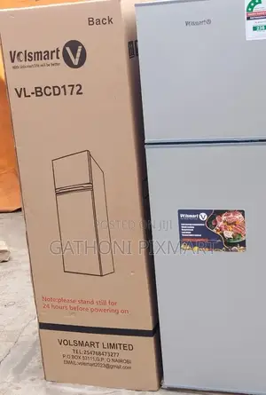 Volsmart 172l Double Door Refrigerator