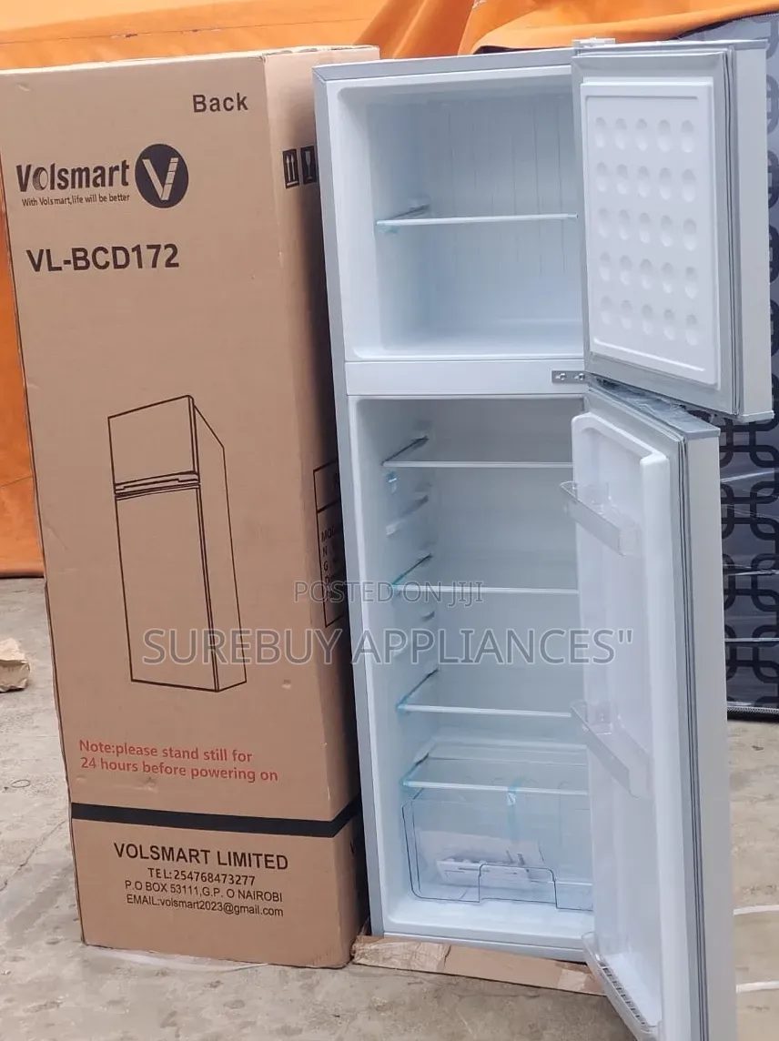 Volsmart 172l Double Door Refrigerator