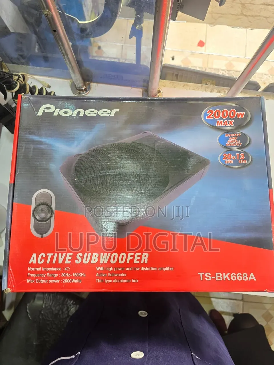 Bw668 Underseat Subwoofer