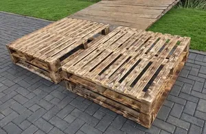 4×6 Pallet Bed-Detachable, Strong Wooden Frame Back-Friendly Comfort
