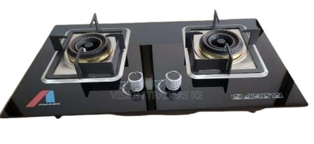 Amaze 2 Burner Glass Top Inbuilt Hob Cooker