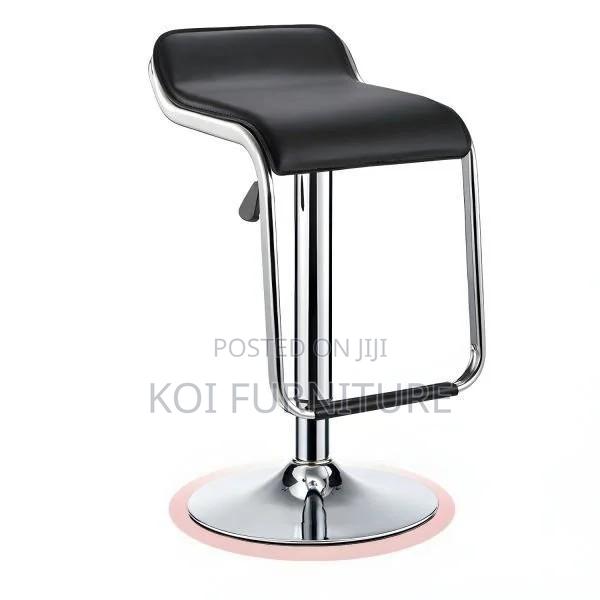 Barstool : Contemporary Adjustable Swivel Bar Stool - thumbnail 4