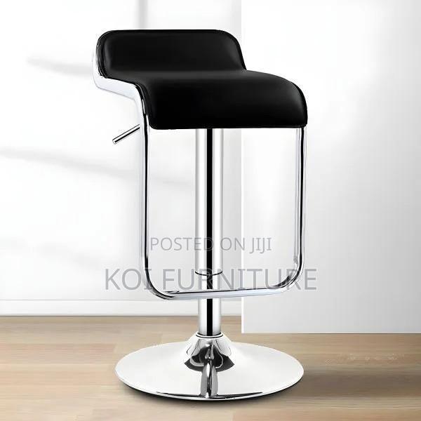 Barstool : Contemporary Adjustable Swivel Bar Stool - thumbnail 6