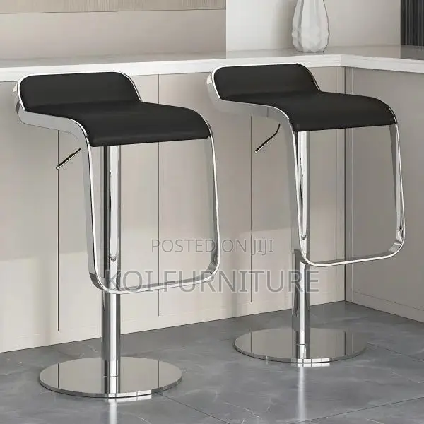Barstool : Contemporary Adjustable Swivel Bar Stool