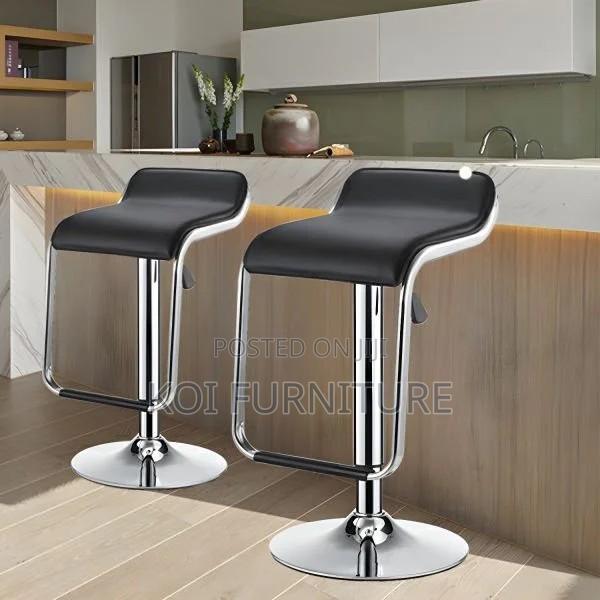 Barstool : Contemporary Adjustable Swivel Bar Stool - thumbnail 10