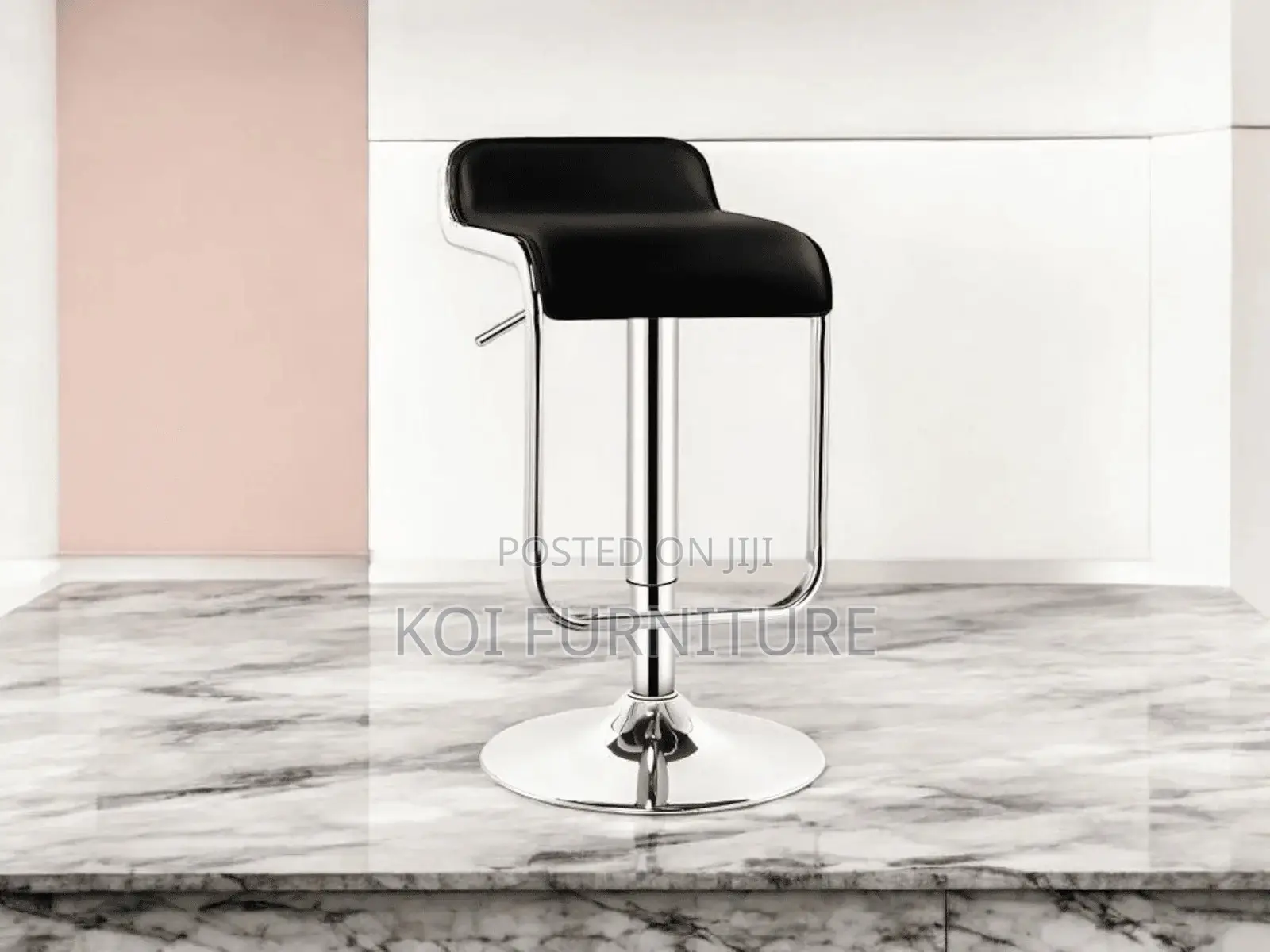 Barstool : Contemporary Adjustable Swivel Bar Stool