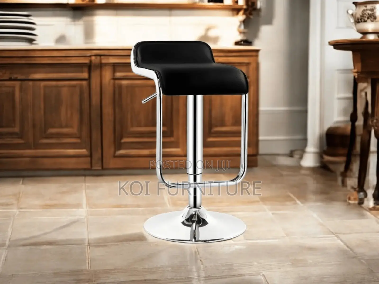 Barstool : Contemporary Adjustable Swivel Bar Stool