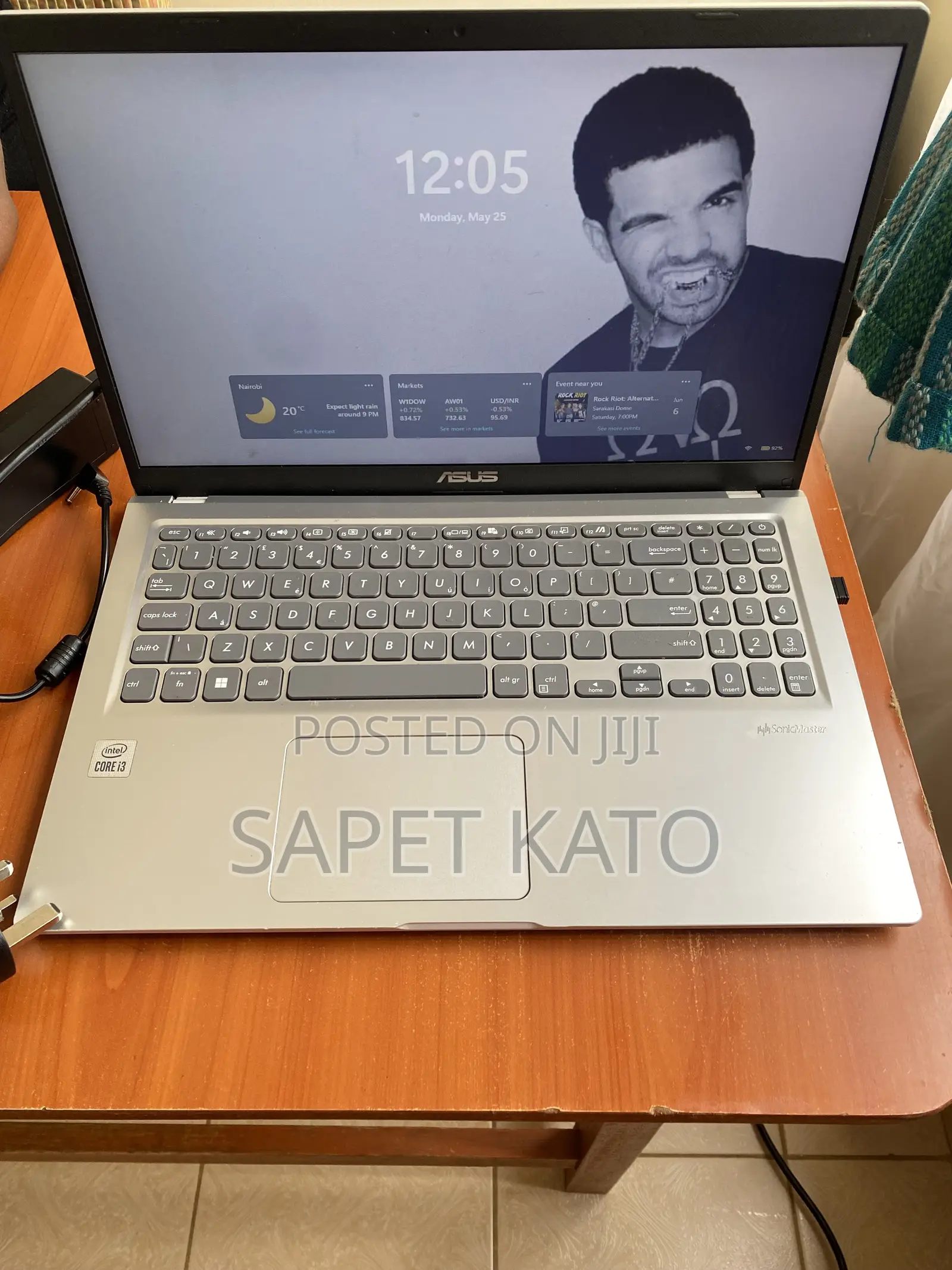 Laptop Asus VivoBook 15 X510UQ 8GB Intel Core i3 SSD 500GB