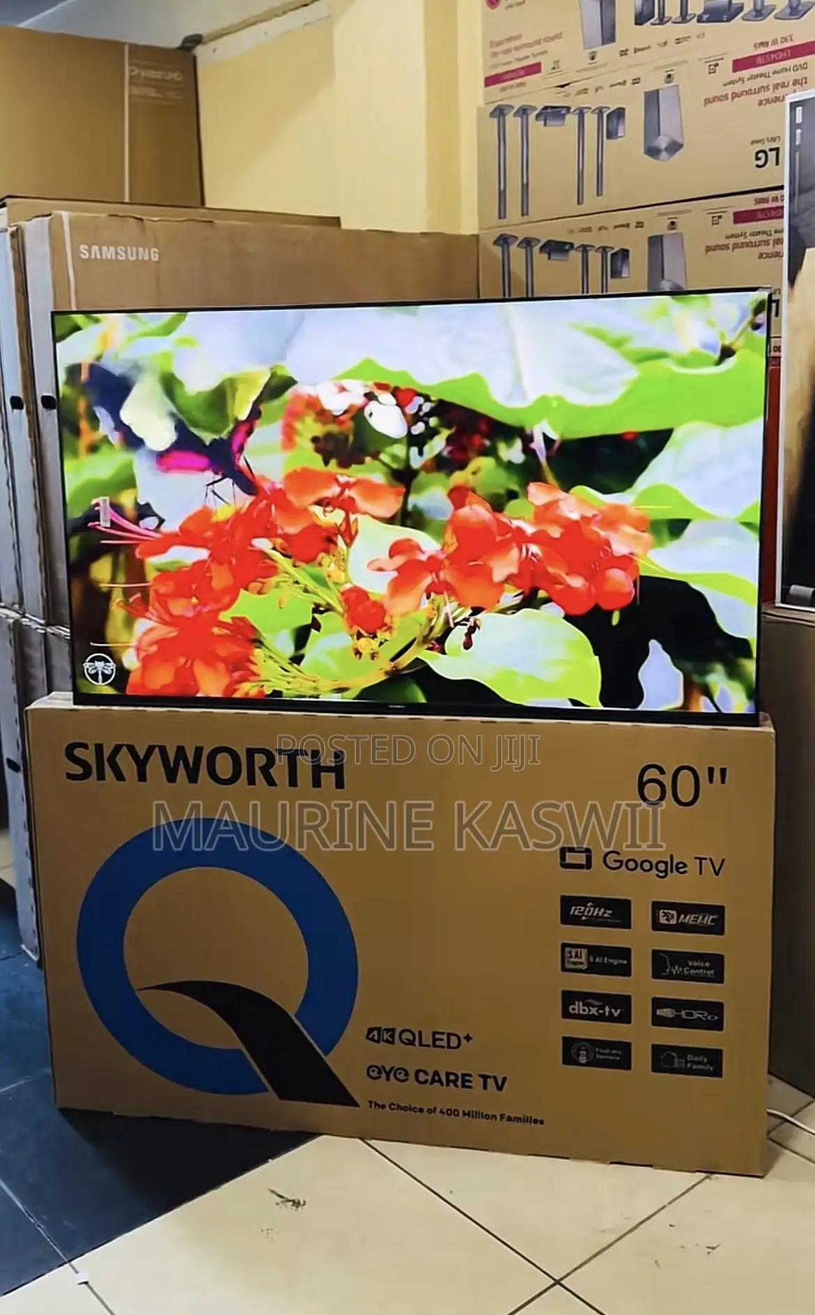 Skyworth 60”Qled Smart 60q6500h