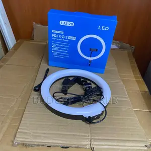 18 Inch Multi-Function Ring Light Kit With Triple Phone Mount System