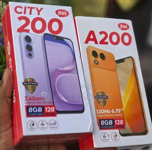 New Itel A200+ 128 GB Purple