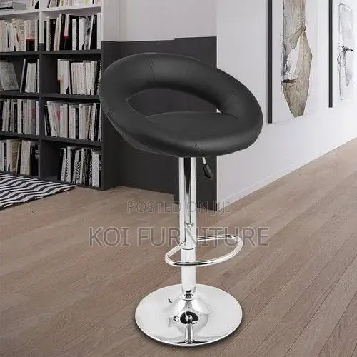 Office Chair : Modern Adjustable Bar Stool With Oval Seat