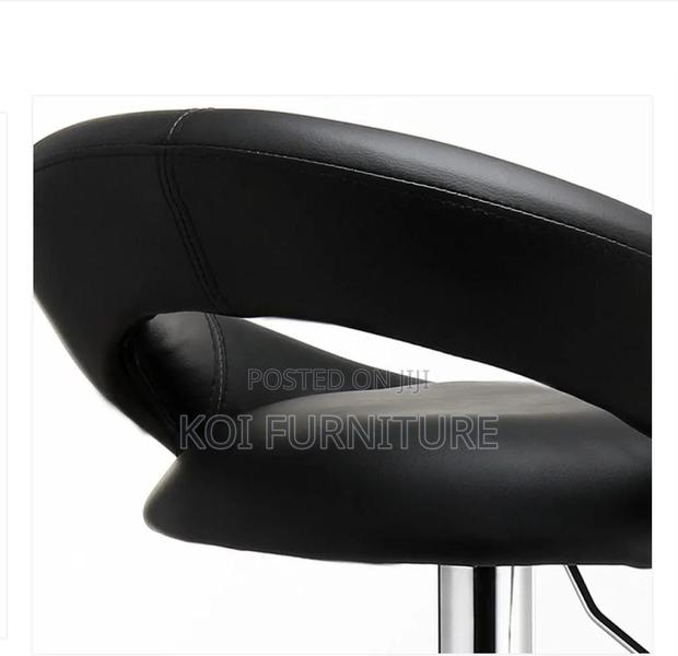 Office Chair : Modern Adjustable Bar Stool With Oval Seat - thumbnail 5
