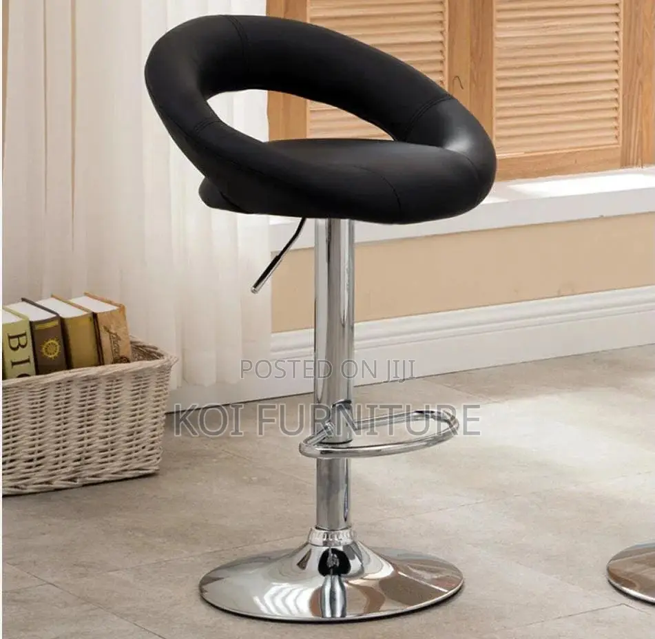 Office Chair : Modern Adjustable Bar Stool With Oval Seat
