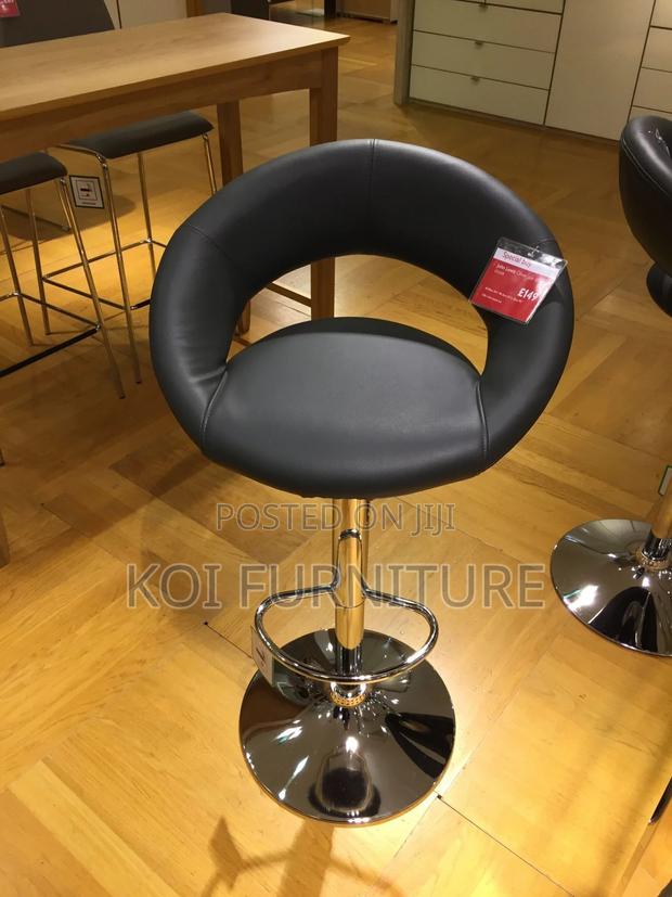 Office Chair : Modern Adjustable Bar Stool With Oval Seat - thumbnail 9