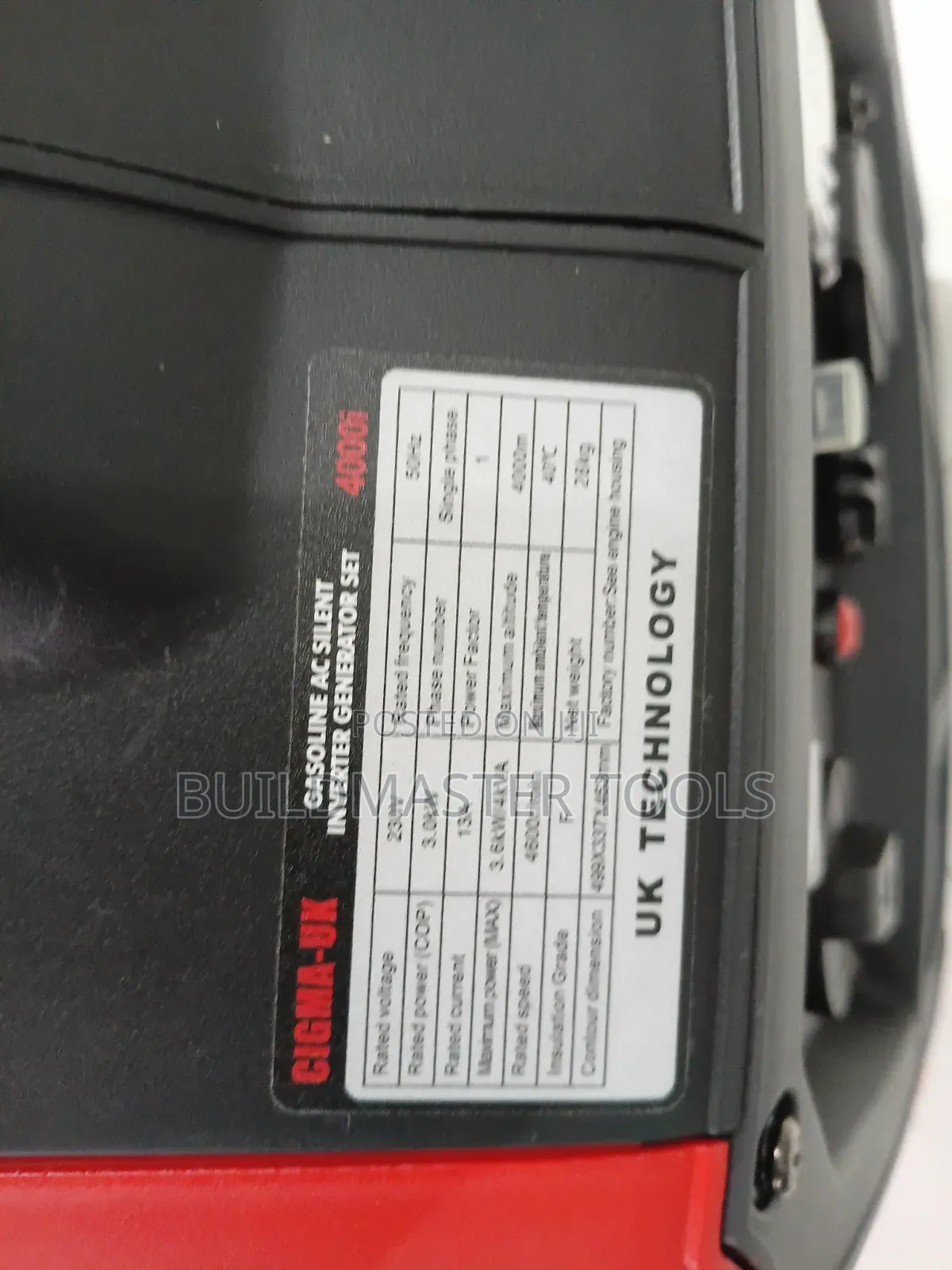 Cigma-Uk 4000i Silent Inverter Generator