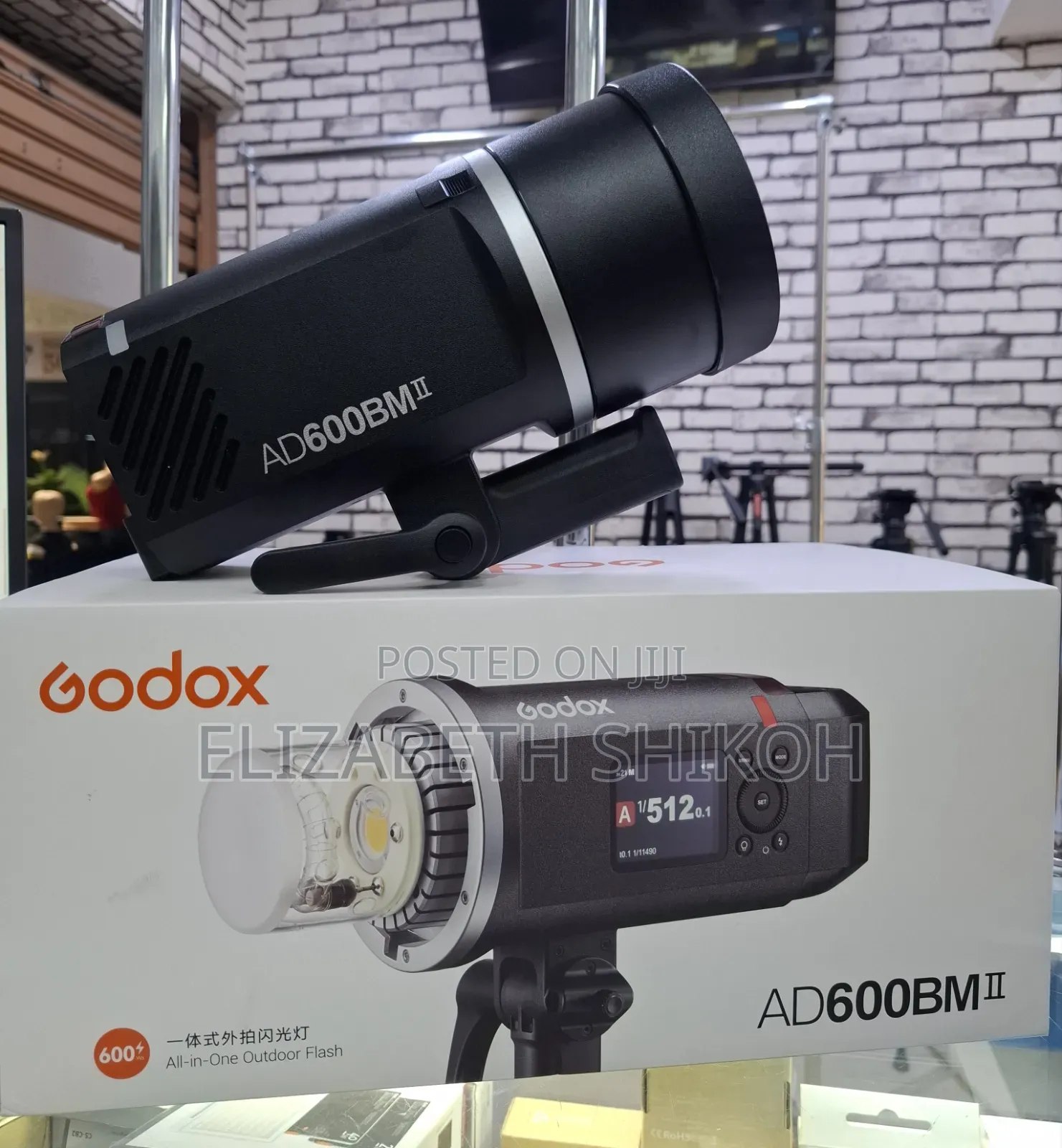 Godox Ad600bmii 600ws Manual Battery Outdoor Strobe Flash