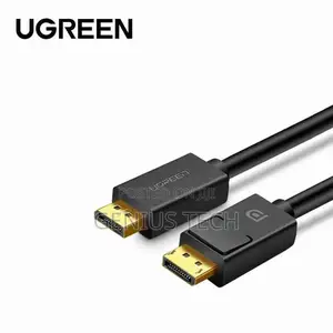 Ugreen Displayport (Dp) Male to Male Cable 1m (Black) – Dp102/Ug-10244