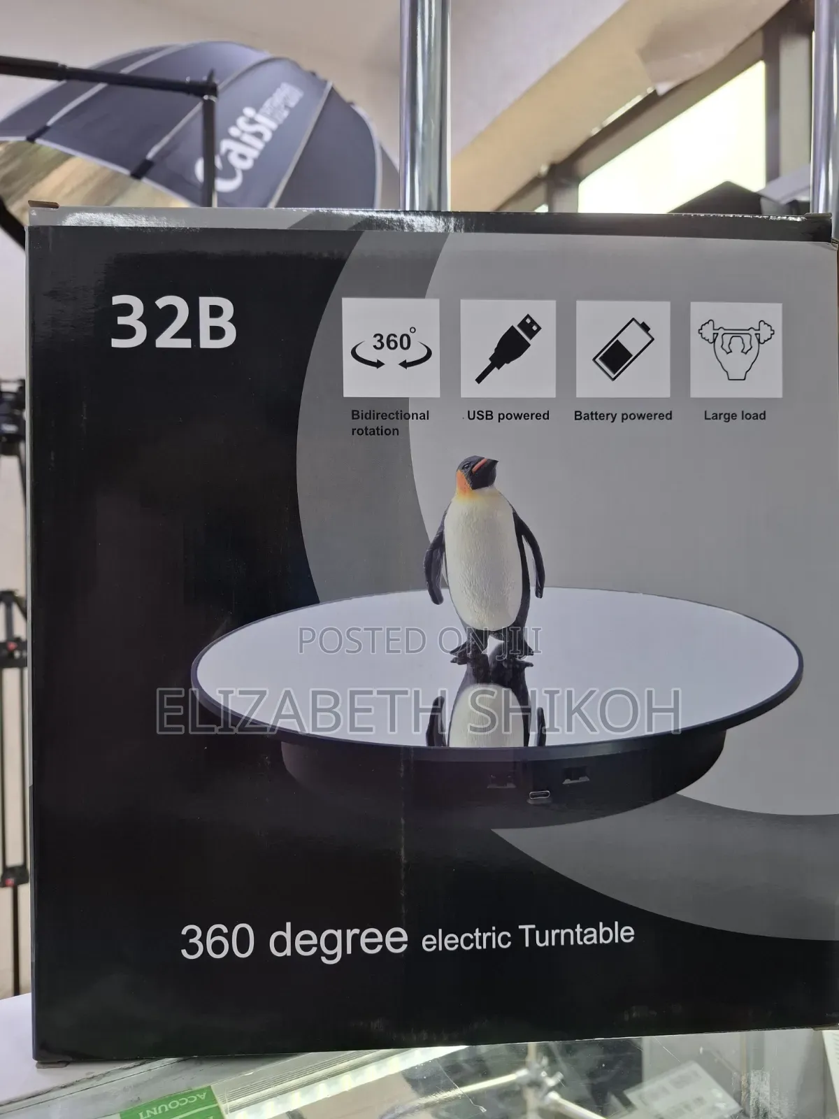 360 Degree Electric Turn Table