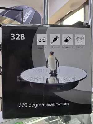 360 Degree Electric Turn Table