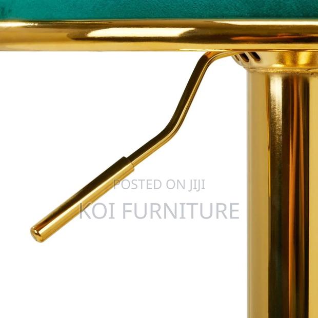 Barstool : Emerald Luxe Adjustable Bar Stool - thumbnail 8