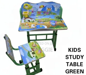 Kids Study Table Green