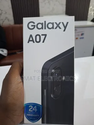 New Samsung Galaxy A07 4G 64 GB Black