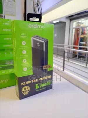 Oraimo Powernova Q21 20000mah (74wh) 22.5w Fast Charging Power Bank