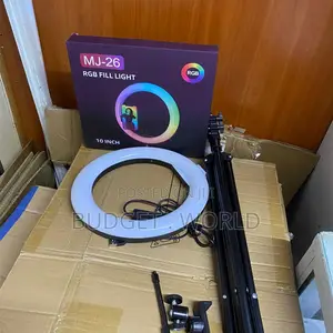 RGB Ring Light Studio Kit With Adjustable Tripod