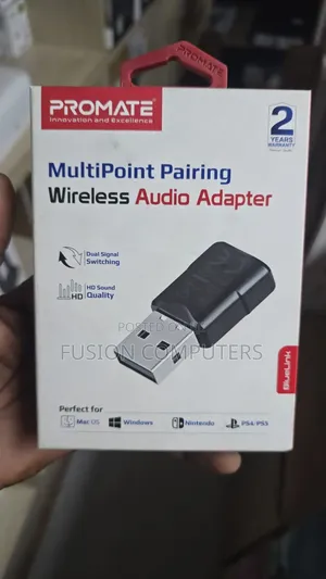 Multipoint Pairing Wireless Audio Adapter