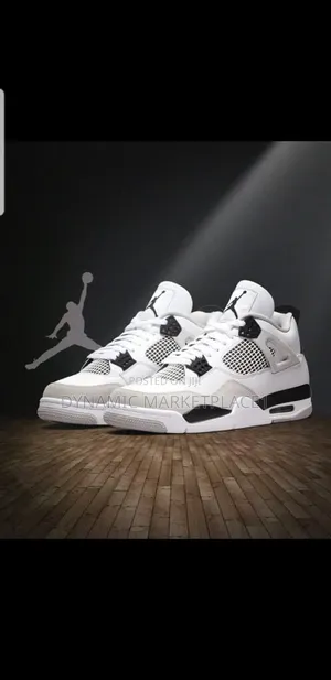 Jordan 4 Millitary Black Shoes