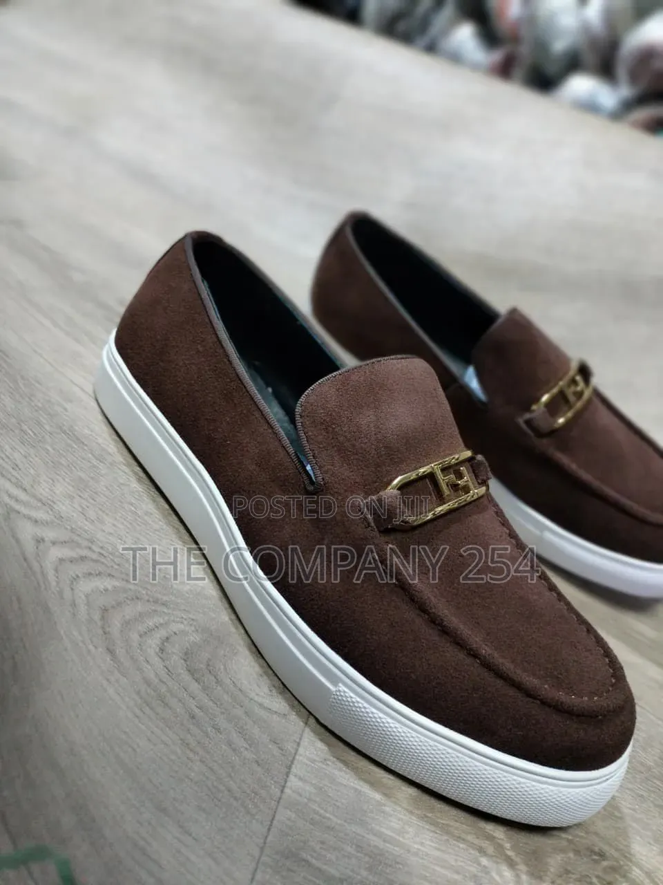 Quality Casual Leather Clarks Sued Loafer for Men Available