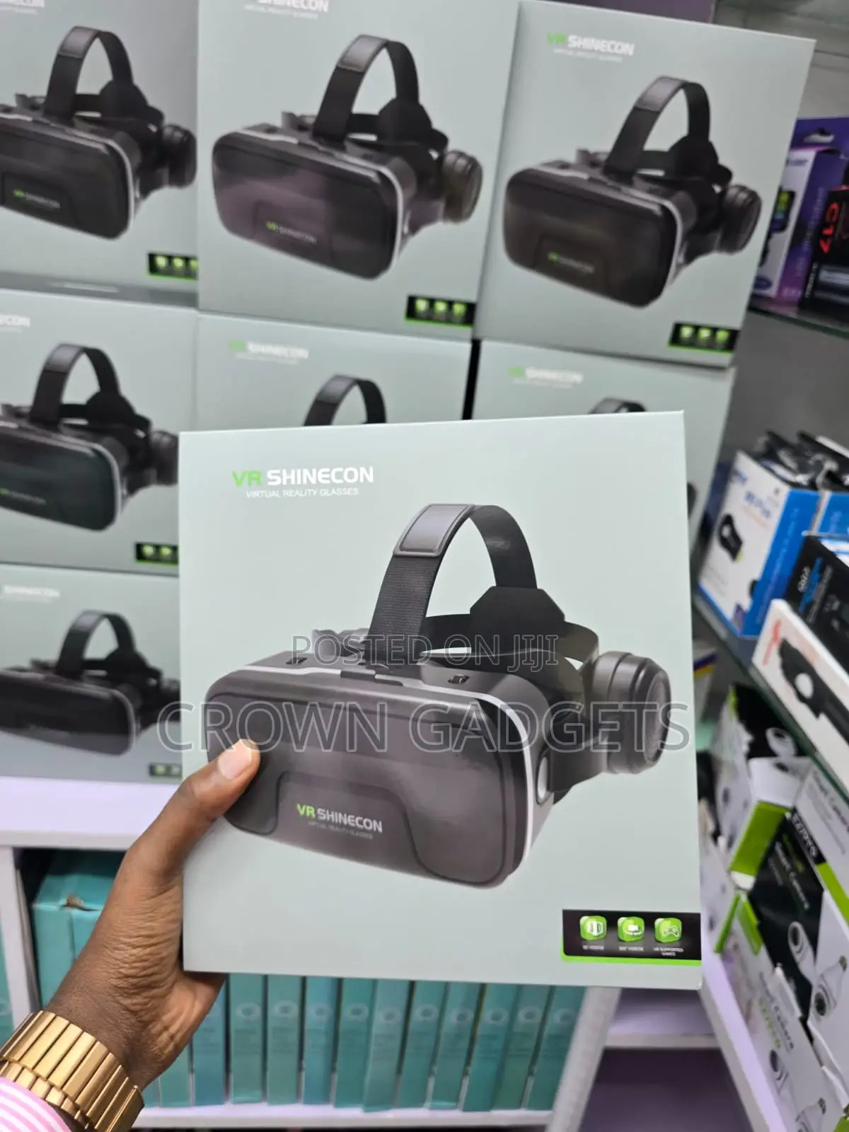 Vr Shinecon Smartphone Vr Headset for Movies Gaming