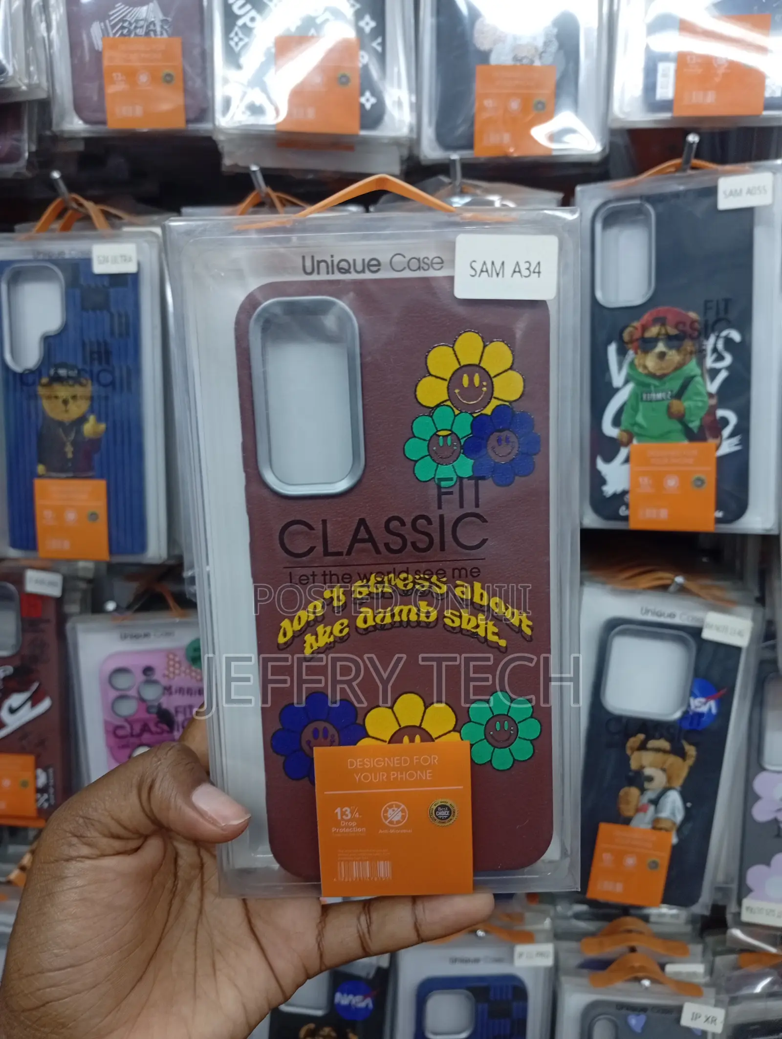 Case Brand Smartphone Cover Designed for the Samsung Galaxy A34,