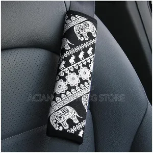 Ethnic Seat Belt Shoulder Cover